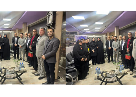 جلسه هم اندیشی داوران شهرستان ساری و نماینده محترم شهرستان قائمشهر با جناب آقای دکتر مهرگان