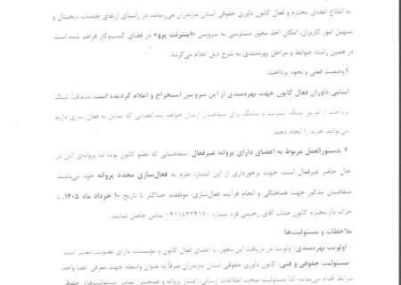 تسهیل دسترسی به سرویس «اینترنت پرو» و فرآیند فعال‌سازی خدمات